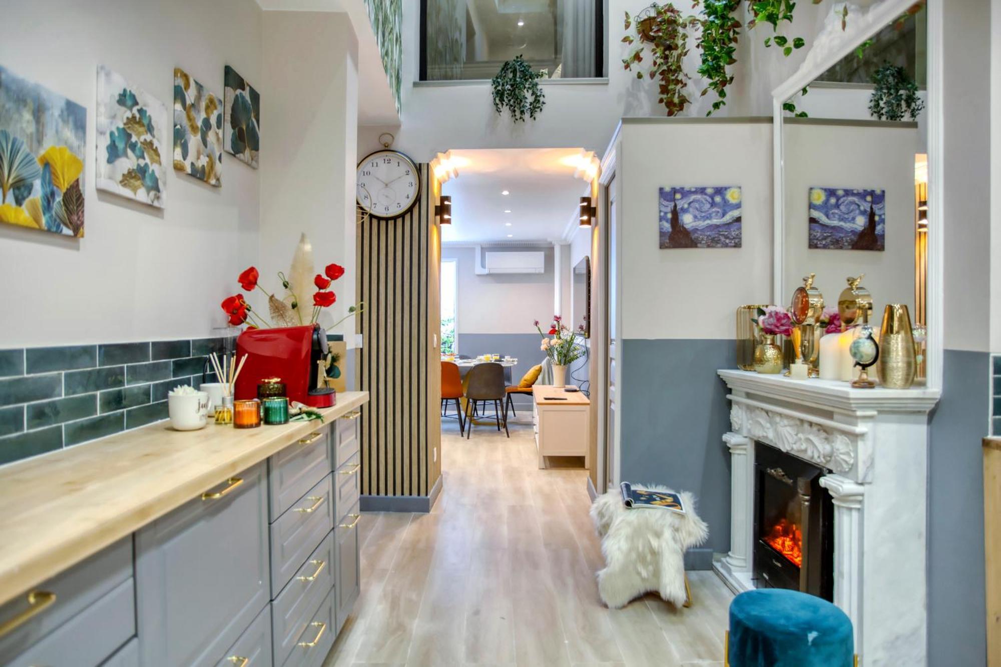 Elegant Triplex In Paris - Ideal For 10 - Aircon Kültér fotó